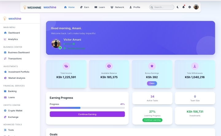 Dashboard Preview